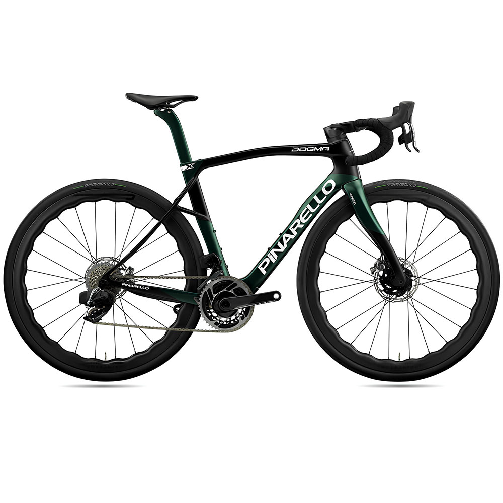2024 Pinarello Sram Red Etap Axs-Xolar Green Road Bike