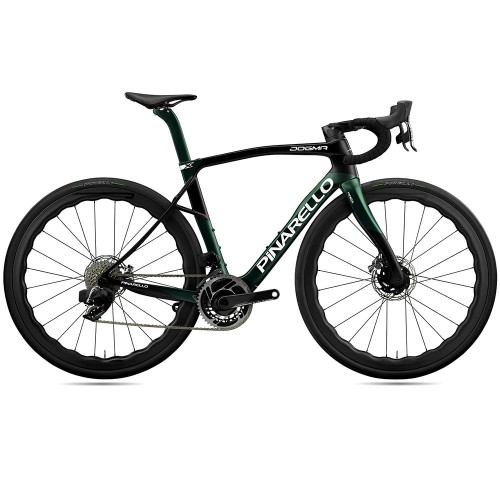 2024 Pinarello Dogma X SRAM RED ETAP AXS - Xolar Green Road Bike