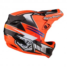 D4 Carbon Helmet W/Mips Saber Red