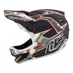 D4 Composite Helmet W/Mips Matrix Camo Army Green
