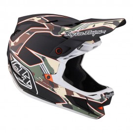 D4 Composite Helmet W/Mips Matrix Camo Army Green