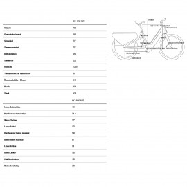 Cube Longtail Sport Hybrid 725 - Electric Cargo Bike - 2025