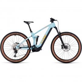 Cube Stereo Hybrid 140 HPC Race 750 - Carbon Electric Mountain Bike - 2024