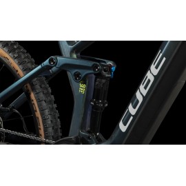 Cube Stereo Hybrid 140 HPC SLX 750 - Carbon Electric Mountain Bike - 2024