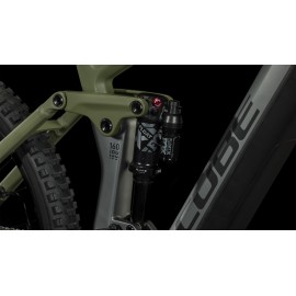 Cube Stereo Hybrid 160 HPC TM 750 - Carbon Electric Mountain Bike - 2024